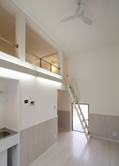 土地有効活用完全ロフト型アパートメント